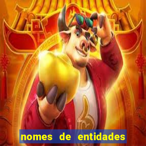 nomes de entidades do mal